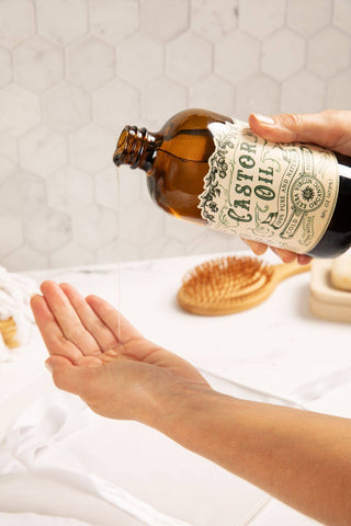Organic Cold Pressed Hexane Free Castor Oil ROOTS AND LEAVES