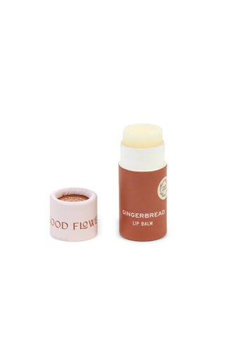 SEASONAL Gingerbread Lip Balm in Eco Tube / Stocking Stuffer